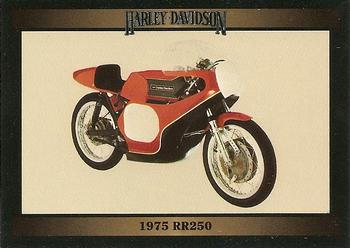 1992-93 Collect-A-Card Harley Davidson #48 1975 RR250 Front