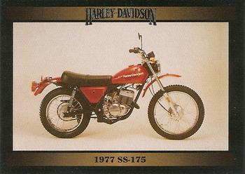 1992-93 Collect-A-Card Harley Davidson #52 1977 SS-175 Front