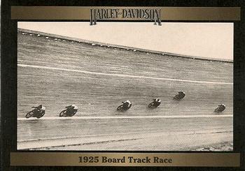 1992-93 Collect-A-Card Harley Davidson #216 1925 Board Track Race Front
