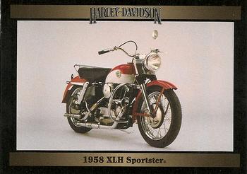 1992-93 Collect-A-Card Harley Davidson #233 1958 XLH Sportster Front