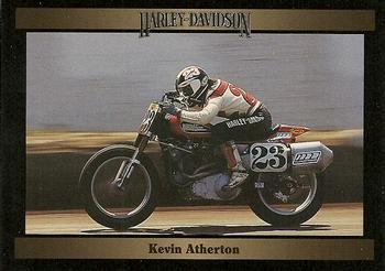1992-93 Collect-A-Card Harley Davidson #284 Kevin Atherton Front