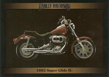 1992-93 Collect-A-Card Harley Davidson #66 1983 Super Glide II Front