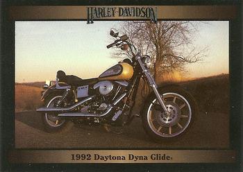 1992-93 Collect-A-Card Harley Davidson #90 1992 Daytona Dyna Glide Front