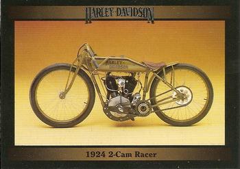 1992-93 Collect-A-Card Harley Davidson #9 1924 2-Cam Racer Front
