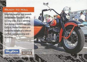 1994 SkyBox Harley-Davidson #21 Ready To Roll Back