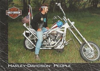 1994 SkyBox Harley-Davidson #46 American Salute Front