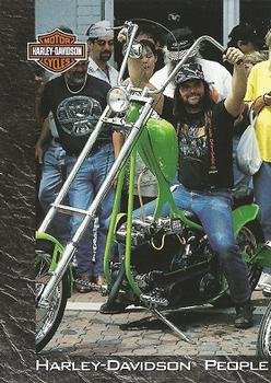 1994 SkyBox Harley-Davidson #61 Lean And Green Or Tangerine Front