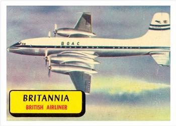 1957 Topps Planes (R707-2) #26 Britannia Front