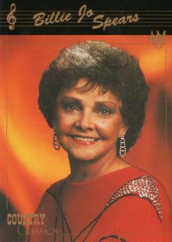 1992 Collect-A-Card Country Classics #3 Billie Jo Spears Front