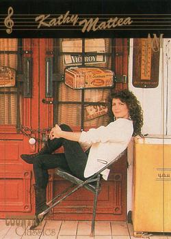 1992 Collect-A-Card Country Classics #62 Kathy Mattea Front