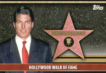 2011 Topps American Pie - Hollywood Walk of Fame #HWF-5 Christopher Reeve Front