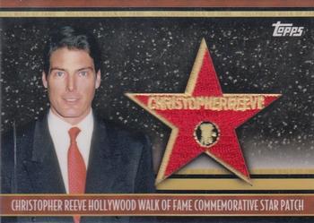 2011 Topps American Pie - Hollywood Walk of Fame Star Patches #HWFP-5 Christopher Reeve Front