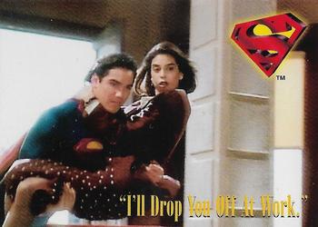 1995 SkyBox Lois & Clark #31 I'll Drop You Off At Work. Front