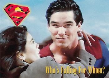 1995 SkyBox Lois & Clark #65 Who's Falling for Whom? Front