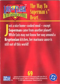 1995 SkyBox Lois & Clark #69 The Way to Superman's Heart ... Back