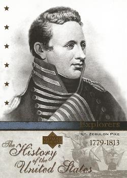 2004 Upper Deck History of the United States #EX50 Lt. Zebulon Pike Front