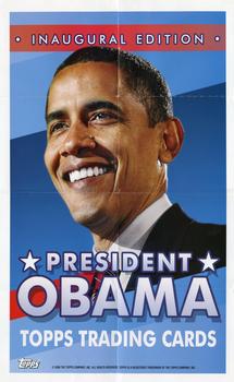 2009 Topps President Obama #NNO President Obama Trading Cards Front
