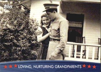 2009 Topps President Obama #7 Loving, Nurturing Grandparents Front