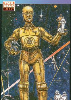 1993 Topps Star Wars Galaxy #111 Jean 