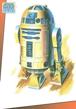 1993 Topps Star Wars Galaxy #12 R2-D2 Front