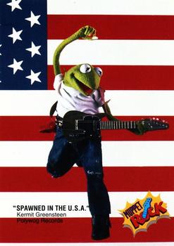 1993 Cardz Muppets #3 Kermit Greensteen Front