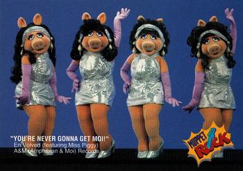 1993 Cardz Muppets #6 En Volved (featuring Miss Piggy) Front