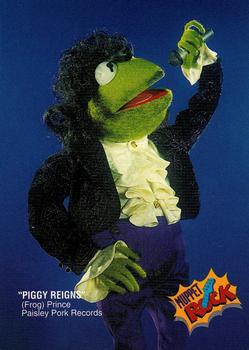 1993 Cardz Muppets #7 (Frog) Prince Front