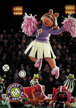 1993 Cardz Muppets #12 Rah! Rah! Moi! Moi! Front