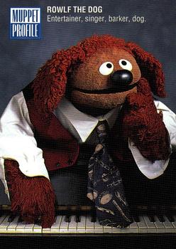1993 Cardz Muppets #31 Rowlf the Dog Front