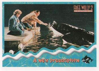 1995 SkyBox Free Willy 2: The Adventure Home #50 A new prescription Front