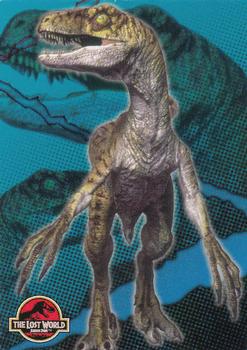 1997 Topps The Lost World: Jurassic Park #58 Velociraptor Front