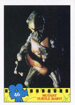 1990 Topps Teenage Mutant Ninja Turtles: The Movie #46 Mutant Turtle Baby! Front