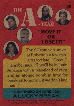 1983 Topps The A-Team #28 