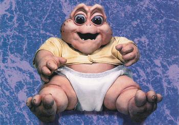 1992 Pro Set Dinosaurs #7 Baby Sinclair Front