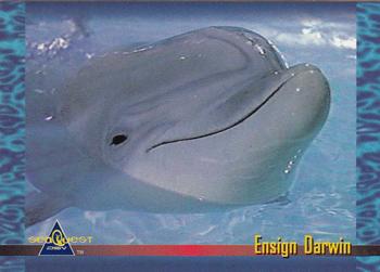 1993 SkyBox SeaQuest DSV #04 Ensign Darwin Front