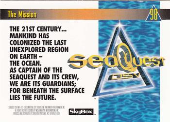 1993 SkyBox SeaQuest DSV #98 The Mission Back