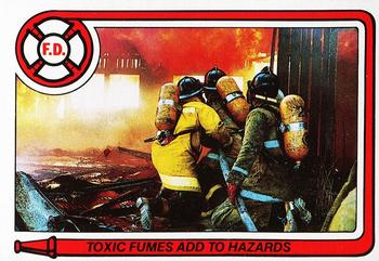 1986 K.F. Byrnes Fire Department #6 Toxic Fumes Add to Hazards Front