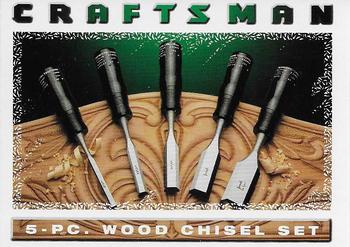 1994-95 Craftsman #11 Wood Chisel Set Front