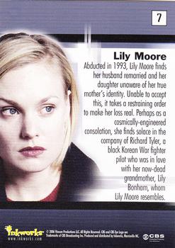 2006 Inkworks The 4400 Season 1 #7 Lily Moore Back