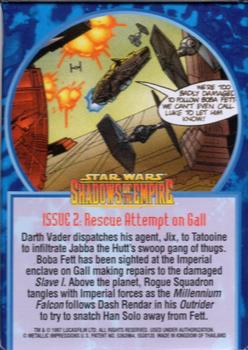 1997 Metallic Impressions Star Wars: Shadows of the Empire #2 Rescue Attempt on Gall Back