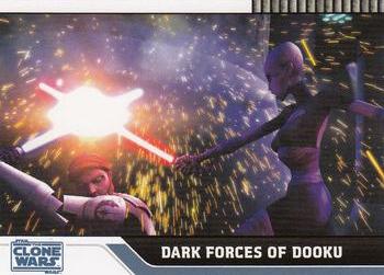 2008 Topps Star Wars: The Clone Wars #69 Dark Forces of Dooku Front