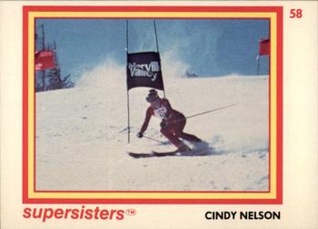 1979 Supersisters #58 Cindy Nelson Front
