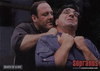 2005 Inkworks The Sopranos #35 Death of a Rat Front