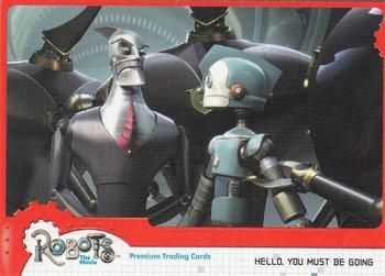 2005 Inkworks Robots the Movie #33 Hello, You Must Be Going Front