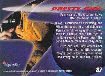 1998 Inkworks Lost in Space Movie #37 Pretty Girl Back
