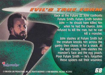 1998 Inkworks Lost in Space Movie #68 Evil's True Form Back