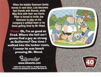 2005 Inkworks Family Guy Season 1 #40 New Neighbors Back