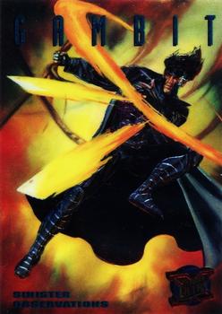 1995 Fleer Ultra X-Men - Sinister Observations #4 Gambit Front