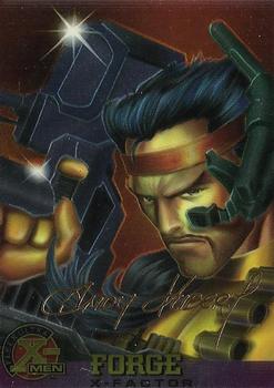 1995 Ultra X-Men Chromium - Gold Signature #14 Forge Front