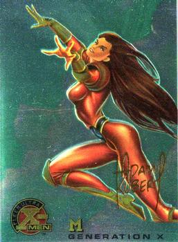 1995 Ultra X-Men Chromium - Gold Signature #33 M Front